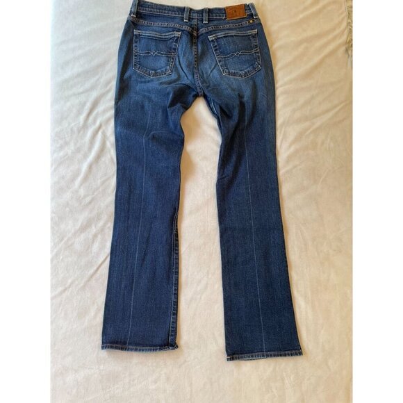 Y2K Lucky Brand Selvedge Vtg Classic Rider Women's Jeans Size 6/28 - Blue Denim - Picture 2 of 11